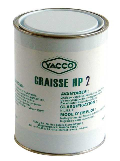 Смазка  с молибденом YACCO GRAISSE HP (180kg)